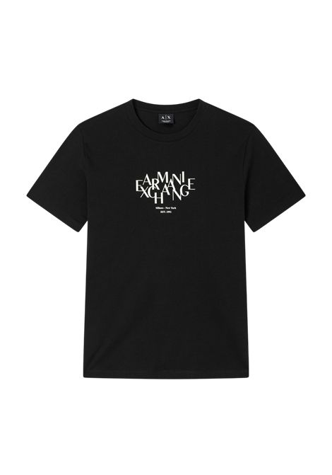 Regular-fit T-shirt in solid-color cotton jersey ARMANI EXCHANGE | T-shirt | XM002782 AF10356UC001